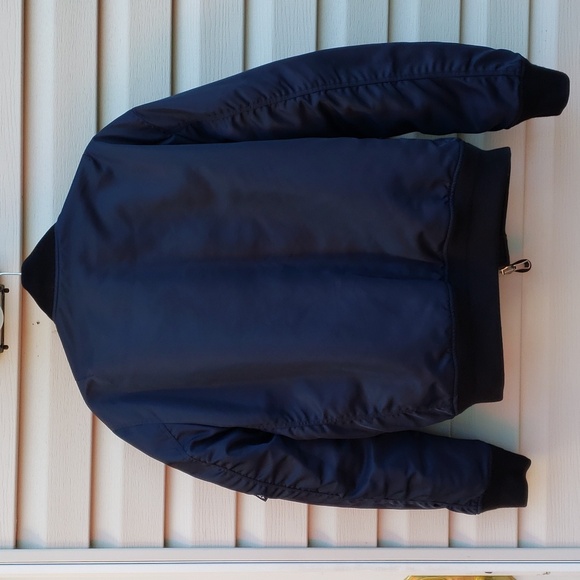 BURBERRY REVERSIBLE TB MONOGRAM ECONYL BOMBER JACKET - Picture 9 of 12